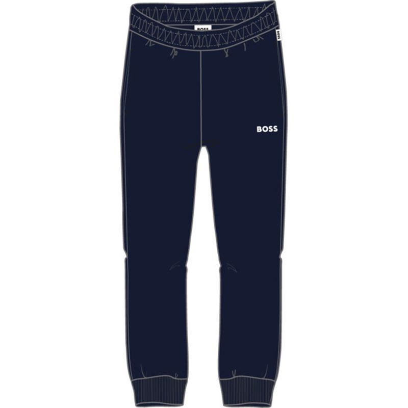 NAVY SWEAT PANT WHT LOGO / J52288-849