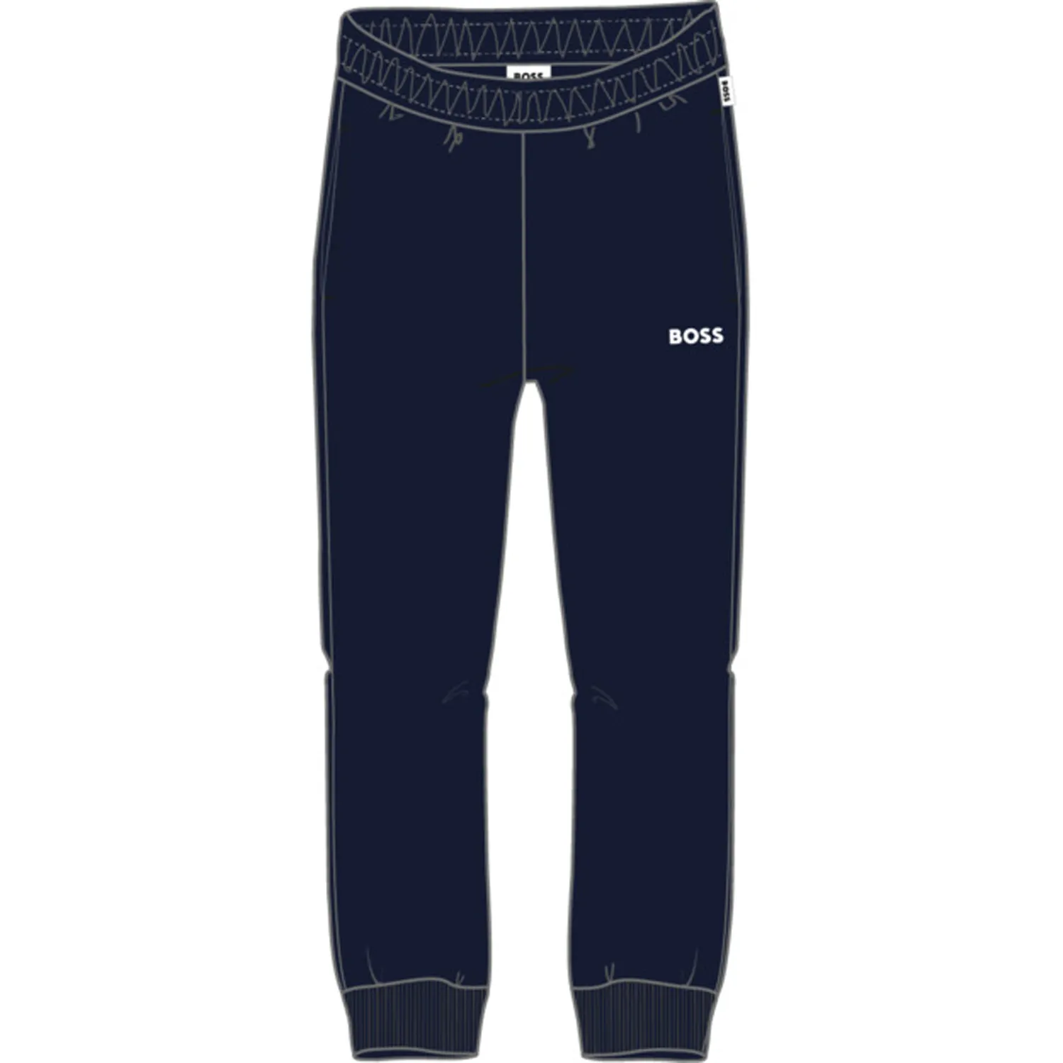 NAVY SWEAT PANT WHT LOGO / J52288-849