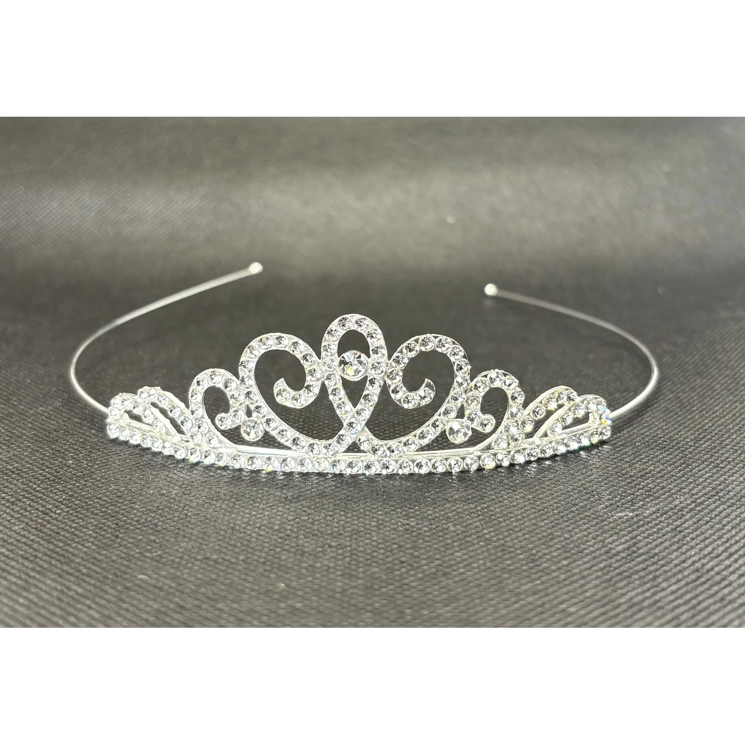 CRYSTAL TIARA RHINESTONES / I