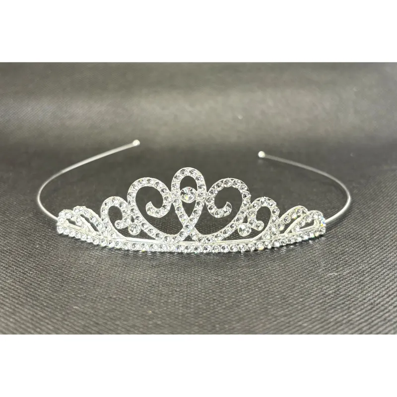 CRYSTAL TIARA RHINESTONES / I