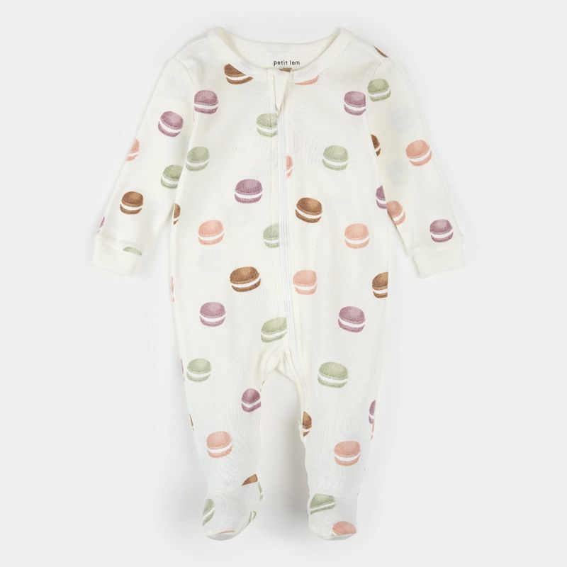 BEIGE SLEEPER 2WAY FRONT CLOSURE COOKIE PRINT / 25FRS16P01B
