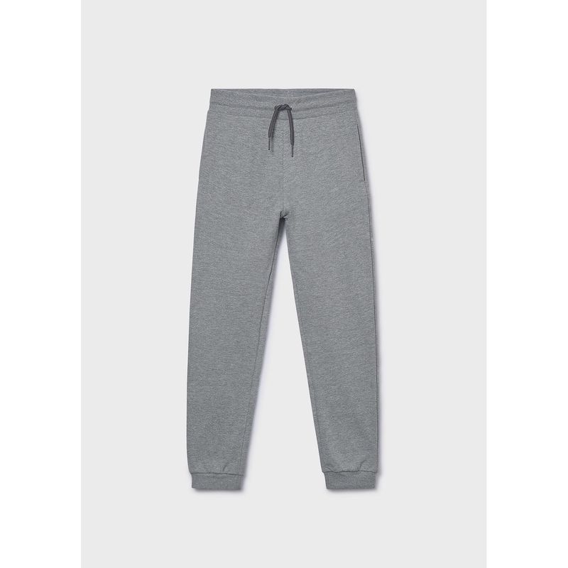 GREY FLEECE JOGGING PANT BASIC / 705-088