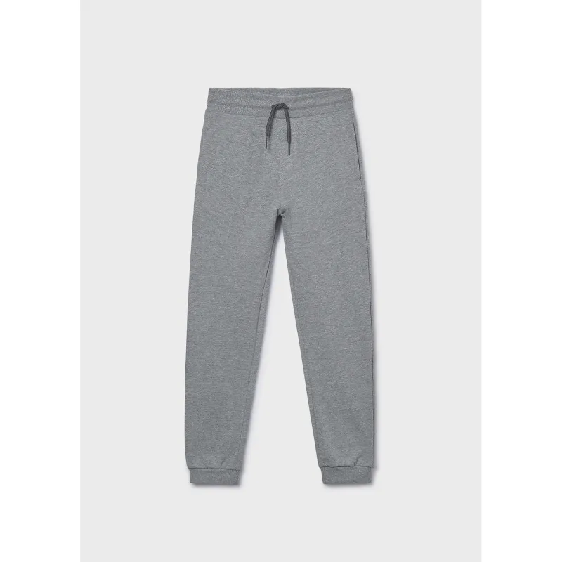 GREY FLEECE JOGGING PANT BASIC / 705-088