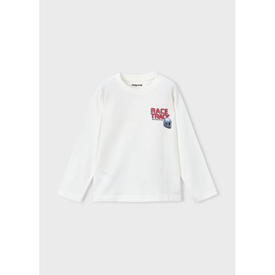 OFF WHITE TSHIRT RACE TRACK LOGO / 4084-016