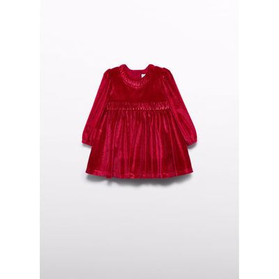 RED VELVET DRESS / 5508-002