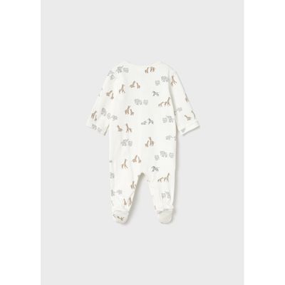 CREAM BODYSUIT ANIMAL PRINT / 2703-093