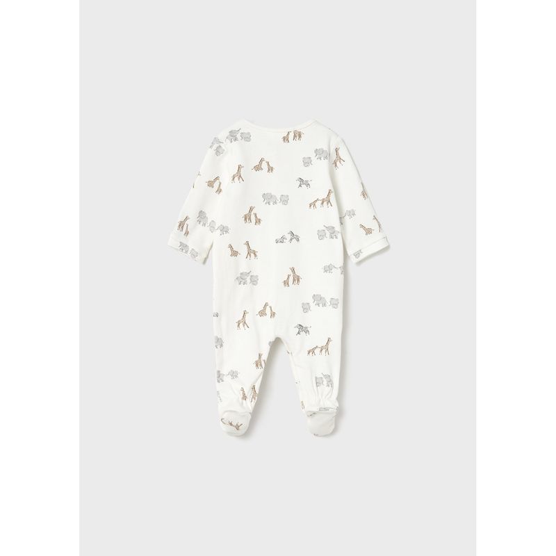 CREAM BODYSUIT ANIMAL PRINT / 2703-093