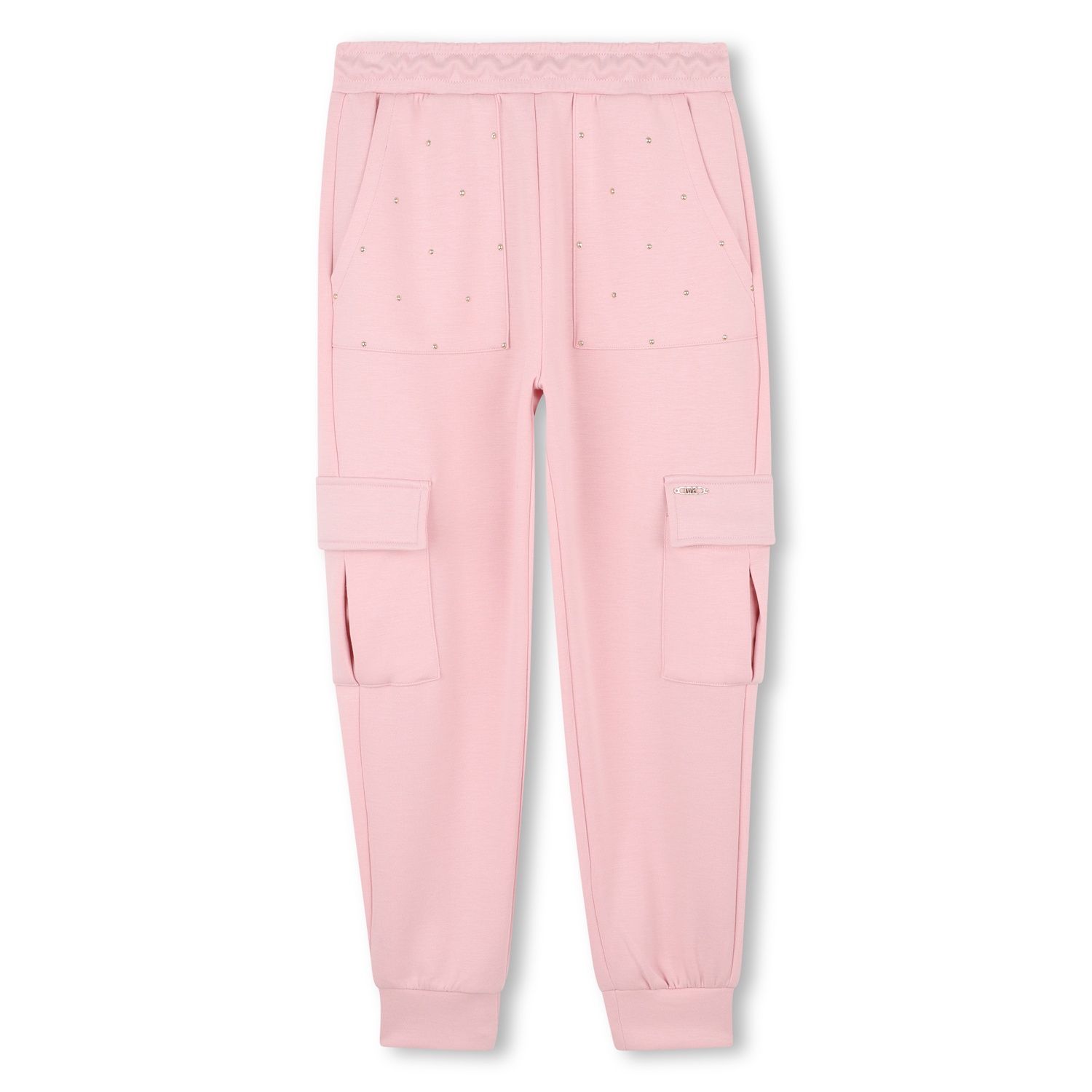 PINK CARGO SWEATPANTS / R30446-45R