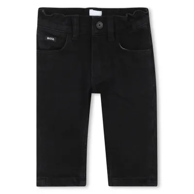 BLACK DENIM PANTS / J52440-09B