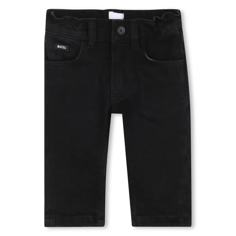 BLACK DENIM PANTS / J52440-09B