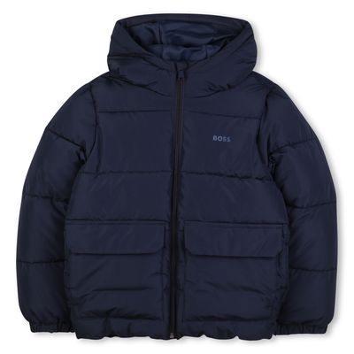 NAVY PUFFER JACKET / J52396-849