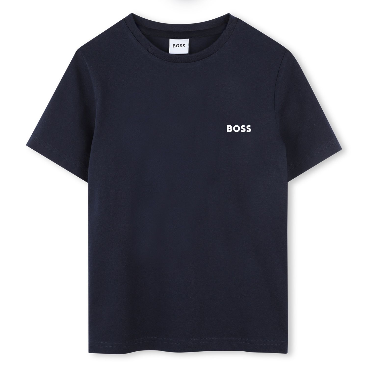 NAVY TSHIRT SHORT SLEEVE WHITE LOGO / 52680-V41