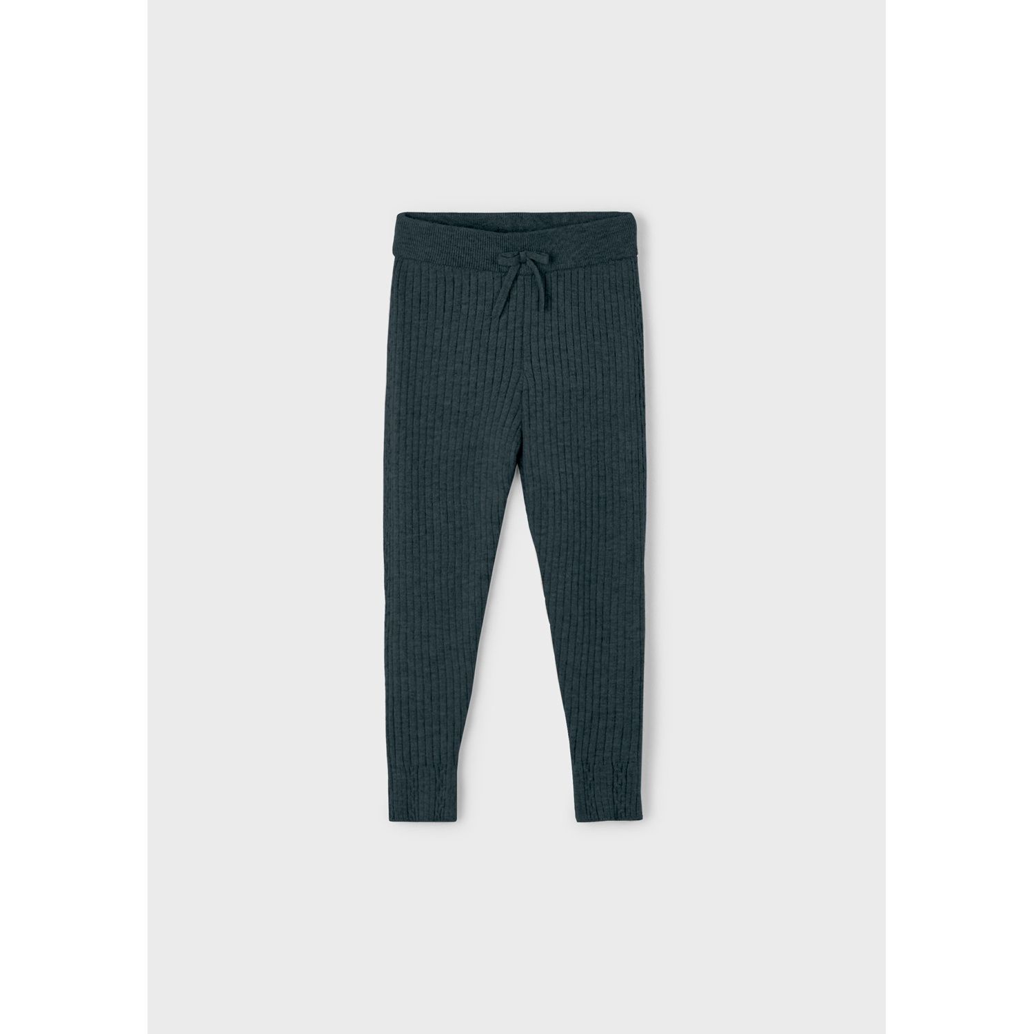 NAVY BLUE KNIT LEGGING RIBBED / 10059-073