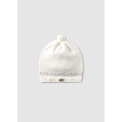OFF WHITE KNIT CAP / 9936-085