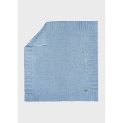 BLUE BELL KNIT BANKET RIBBED EDGING / 9942-028