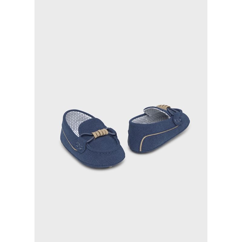 NAVY MOCCASIN SHOE / 9947-013