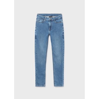 MEDIUM BLUE SOFT DENIM PANT SLIM FIT / 7570-060
