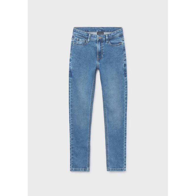 MEDIUM BLUE SOFT DENIM PANT SLIM FIT / 7570-060