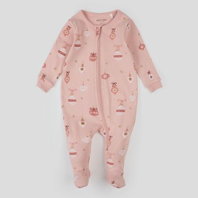 PINK SLEEPER 2 WAY CLOSURE CHRISTMAS ORNAMENT PRINT / 25HRS51P03B
