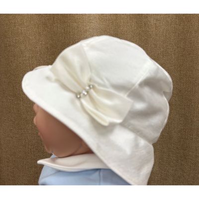 OFFWHITE HAT GIRL SILK LIKE