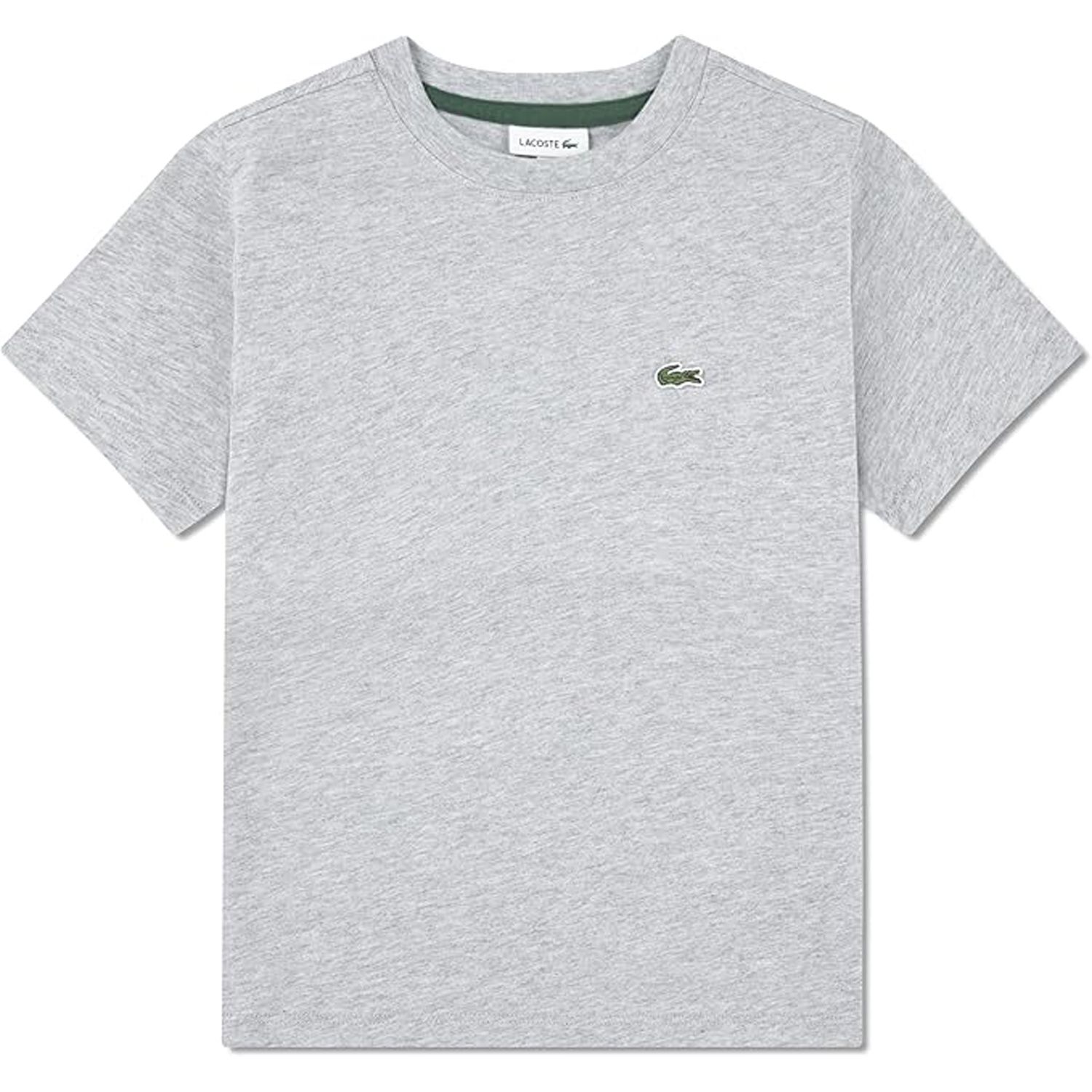 HEATHER GREY TSHIRT SHORT SLEEVE SMALL LOGO / 847025-GHO