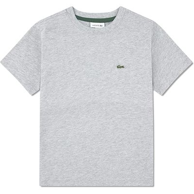 HEATHER GREY TSHIRT SHORT SLEEVE SMALL LOGO / 847025-GHO