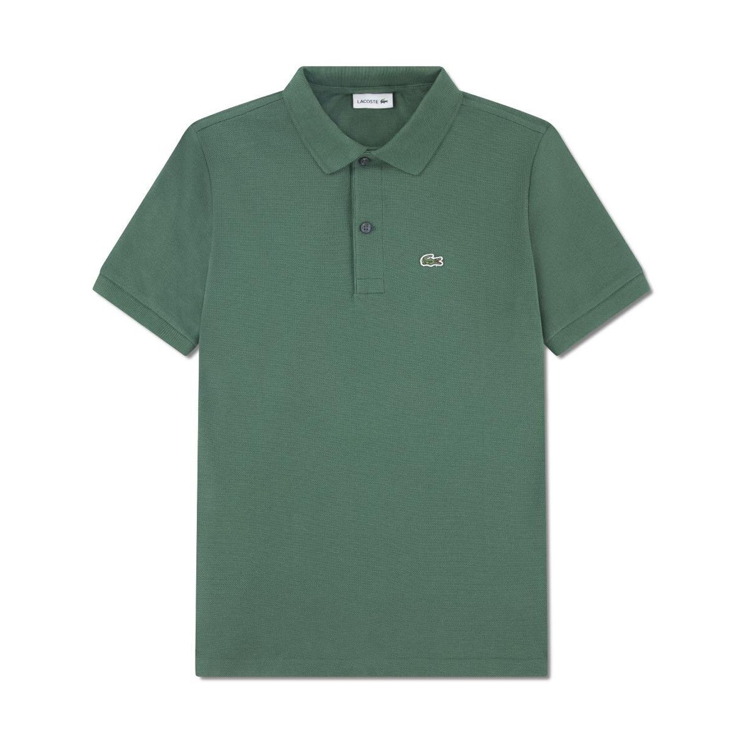 GREEN POLO TOP SHORT SLEEVE SMALL LOGO / 847354-F9W