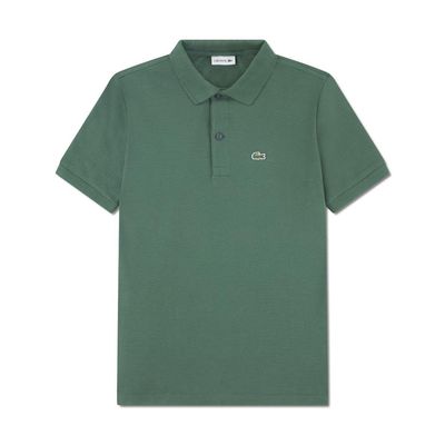 GREEN POLO TOP SHORT SLEEVE SMALL LOGO / 847354-F9W