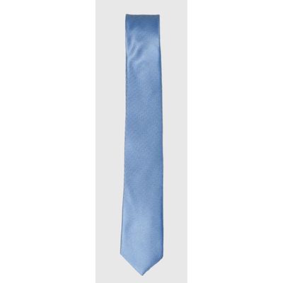 LIGHT BLUE SILK TEXTURED TIE / SPT2000