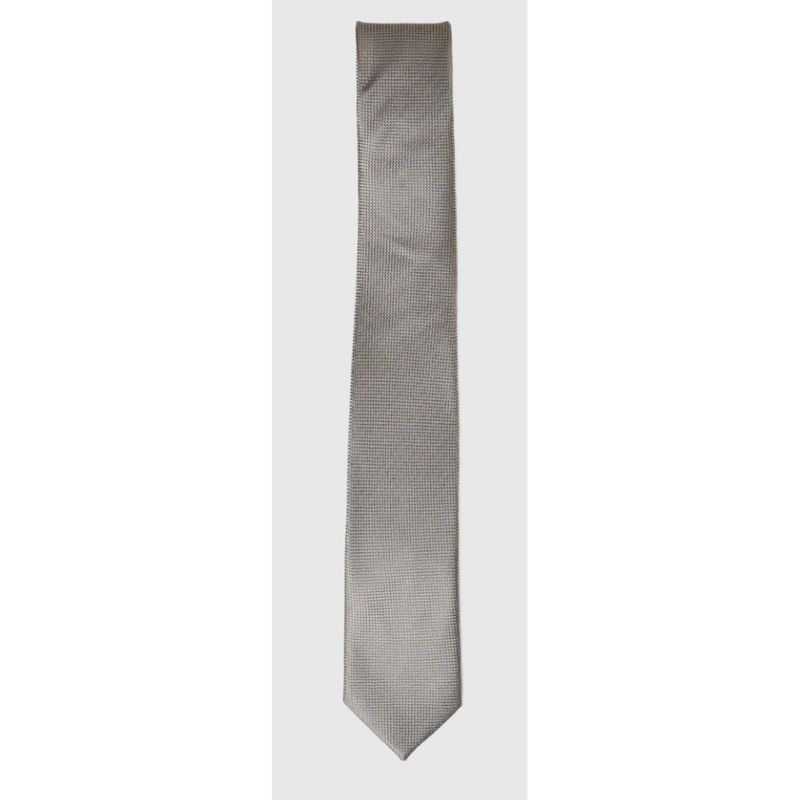 GREY TEXTURED TIE SILK / SPT2000