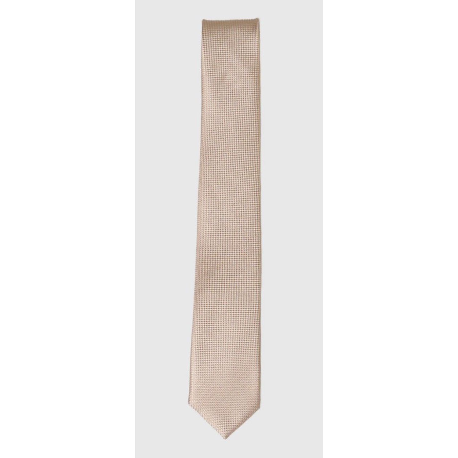 BEIGE TEXTURED TIE SILK / SPT2000
