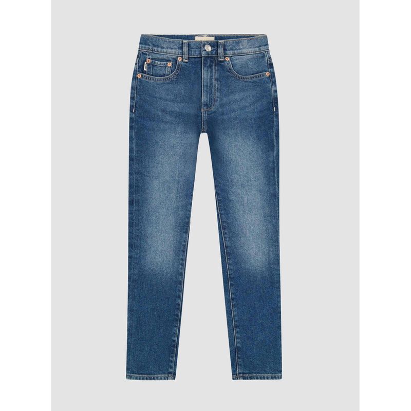 DENIM JEAN HIGH RISE STRAIGHT LEG EMIE / 27172