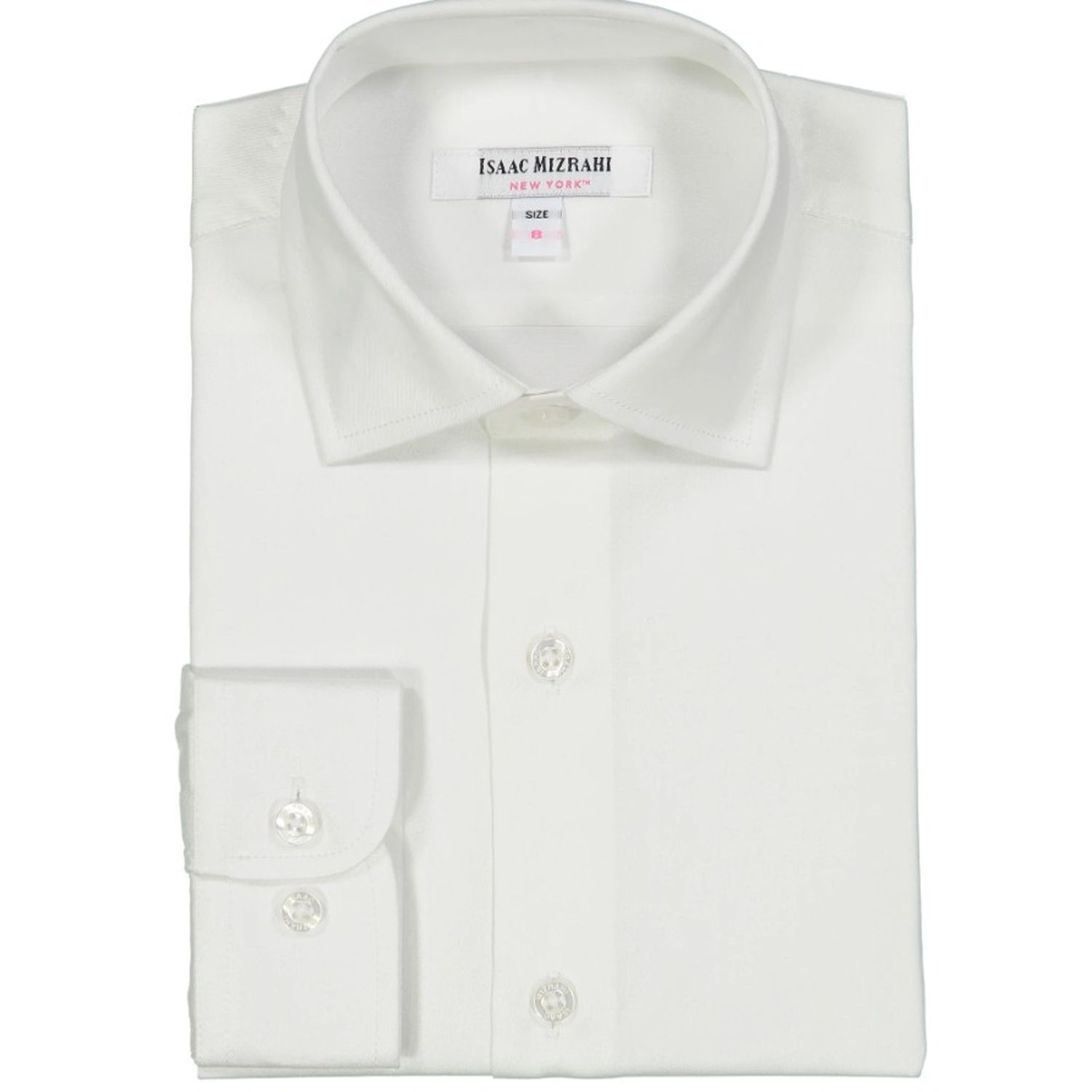 WHITE COTTON DRESS SHIRT / SH9208