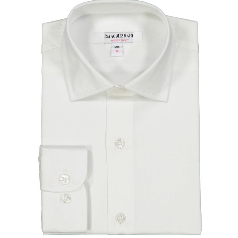 WHITE COTTON DRESS SHIRT / SH9208 WHITE COTTON DRESS SHIRT / SH9208