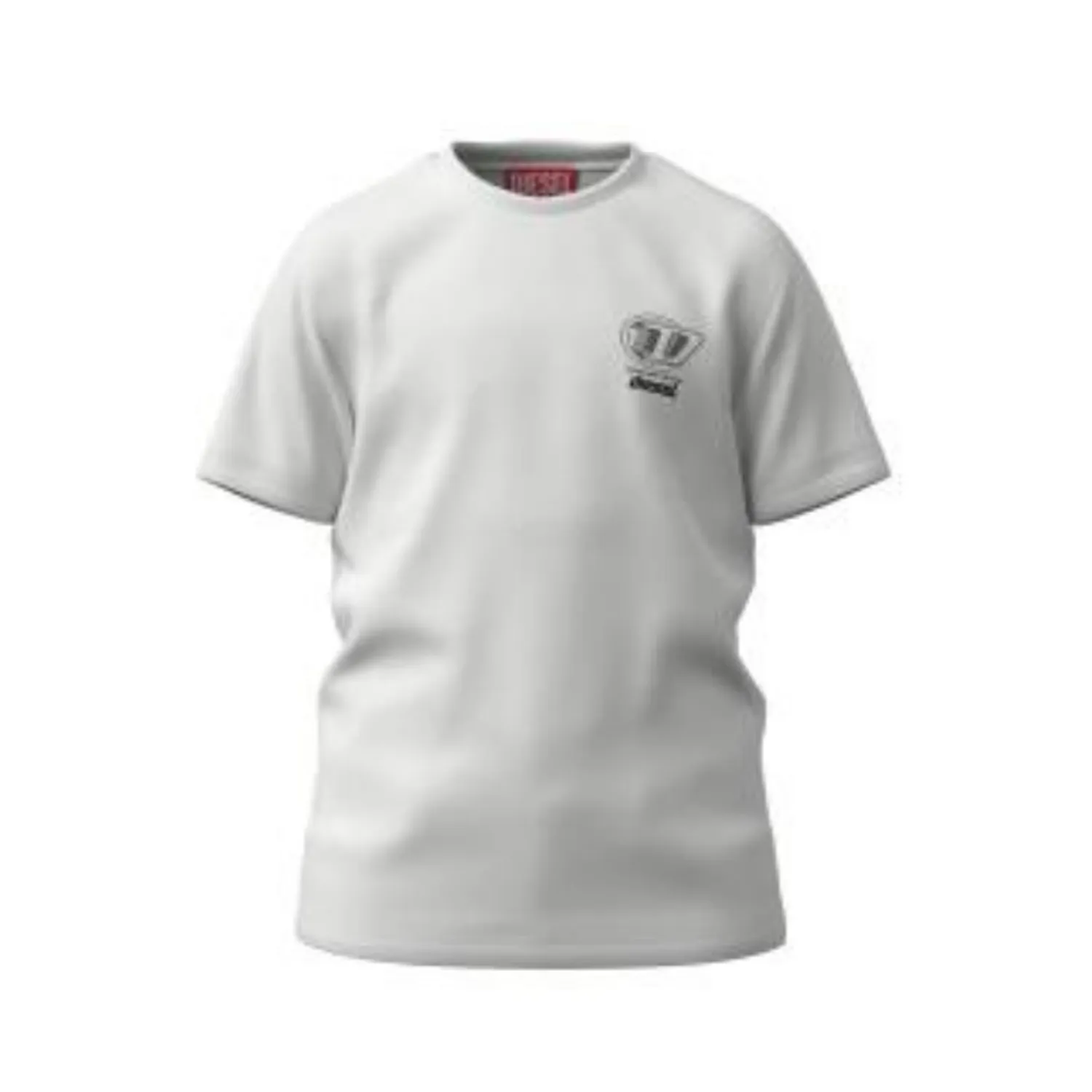 WHITE TSHIRT SHORT SLEEVE SMALL LOGO / J02866-K100