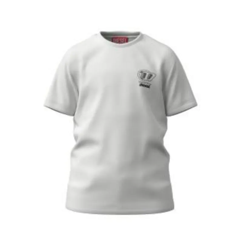WHITE TSHIRT SHORT SLEEVE SMALL LOGO / J02866-K100