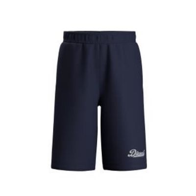 NAVY PCORSHORT SWEATSHORT WHITE LOGO / J02875-K8AT