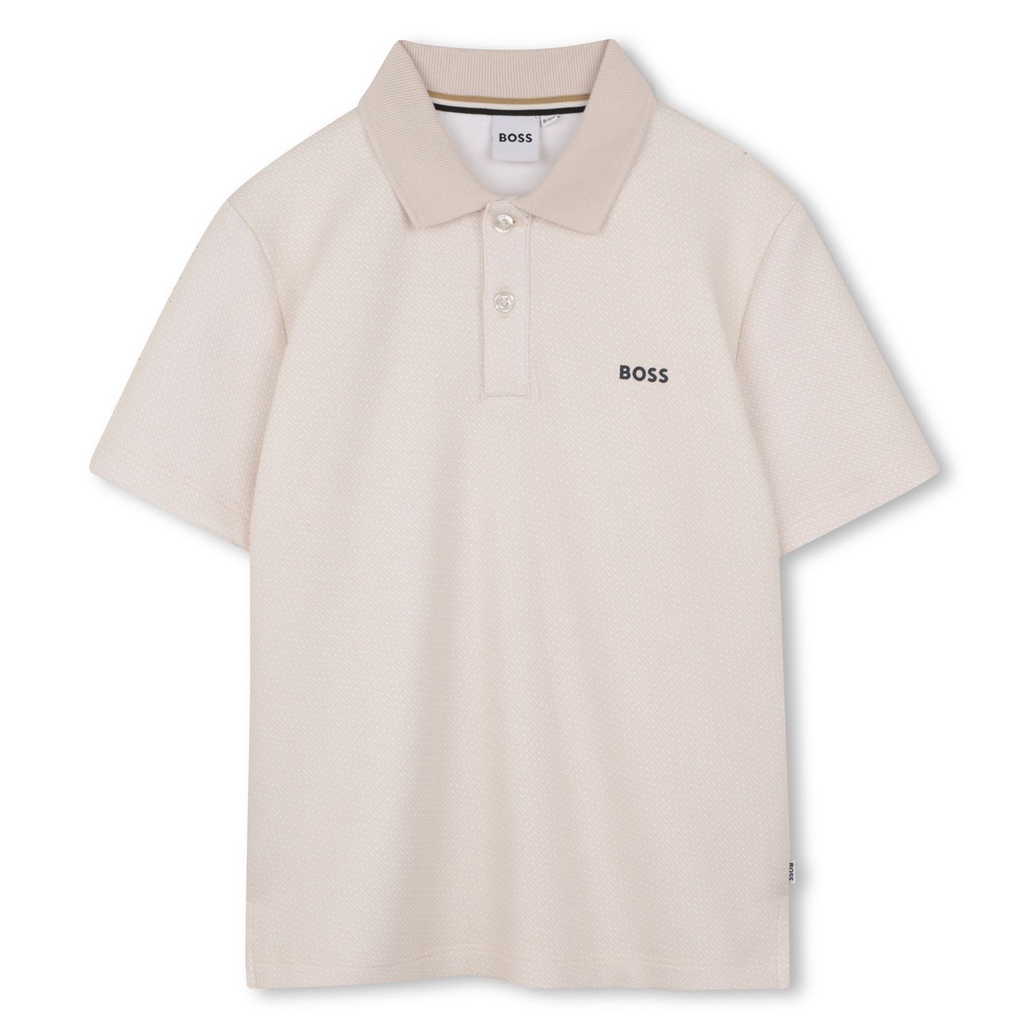 SAND POLO TSHIRT DOUBLE B MONOGRAMMED SHORT SLEEVE / J52961-21C
