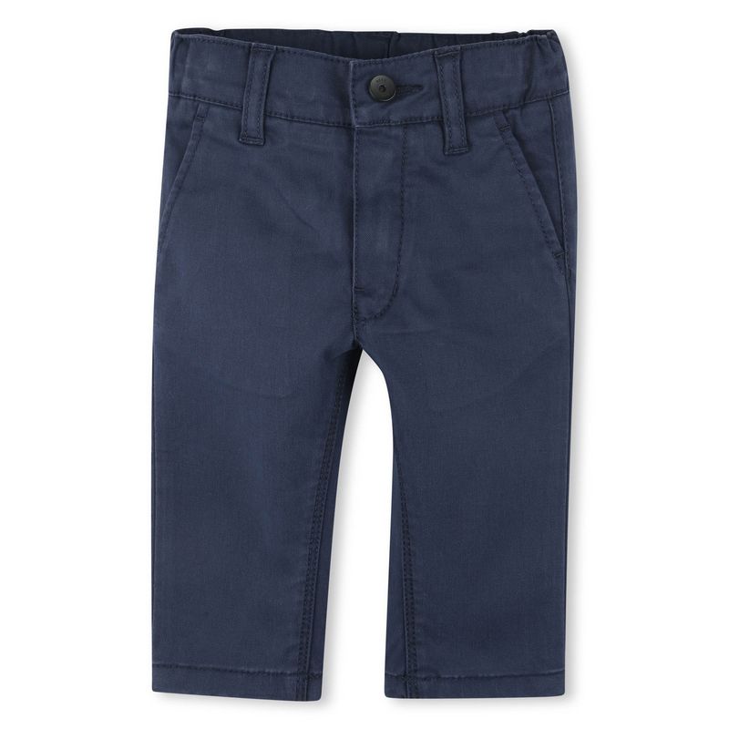 NAVY TWILL PANT COTTON / J52705-849