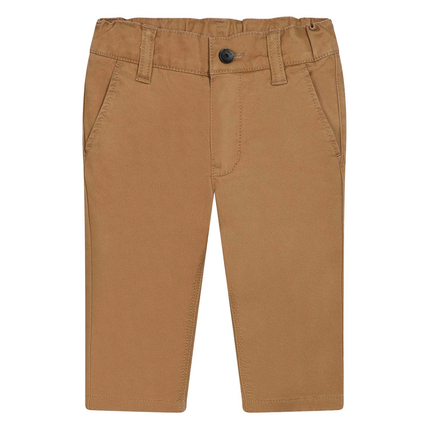 LIGHT BROWN PANT COTTON TWILL / J52705-269