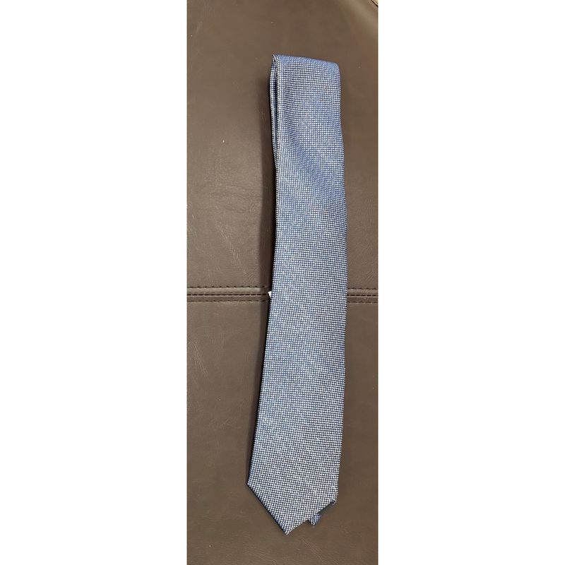 NAVY TIE WHITE PATTERN / TIEATTEZ0064 NAVY TIE WHITE PATTERN / TIEATTEZ0064