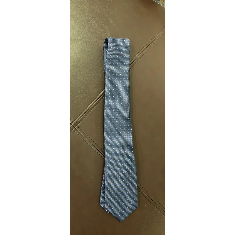 NAVY TIE BLUE DOT PATTERN / TIEATTEZ0078