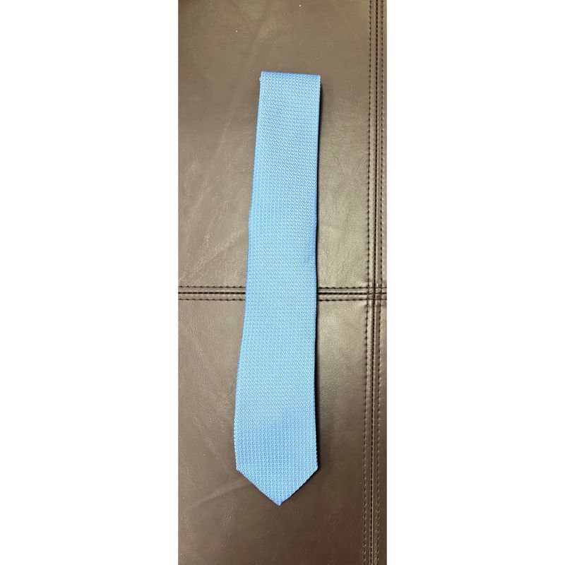 LIGHT BLUE TIE TONE ON TONE PATTERN / TIEATTEZ0070 LIGHT BLUE TIE TONE ON TONE PATTERN / TIEATTEZ0070