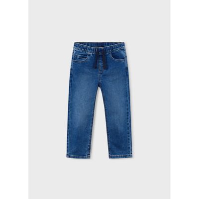 MEDIUM BLUE JOGGER PANT SOFT DENIM / 3579-027