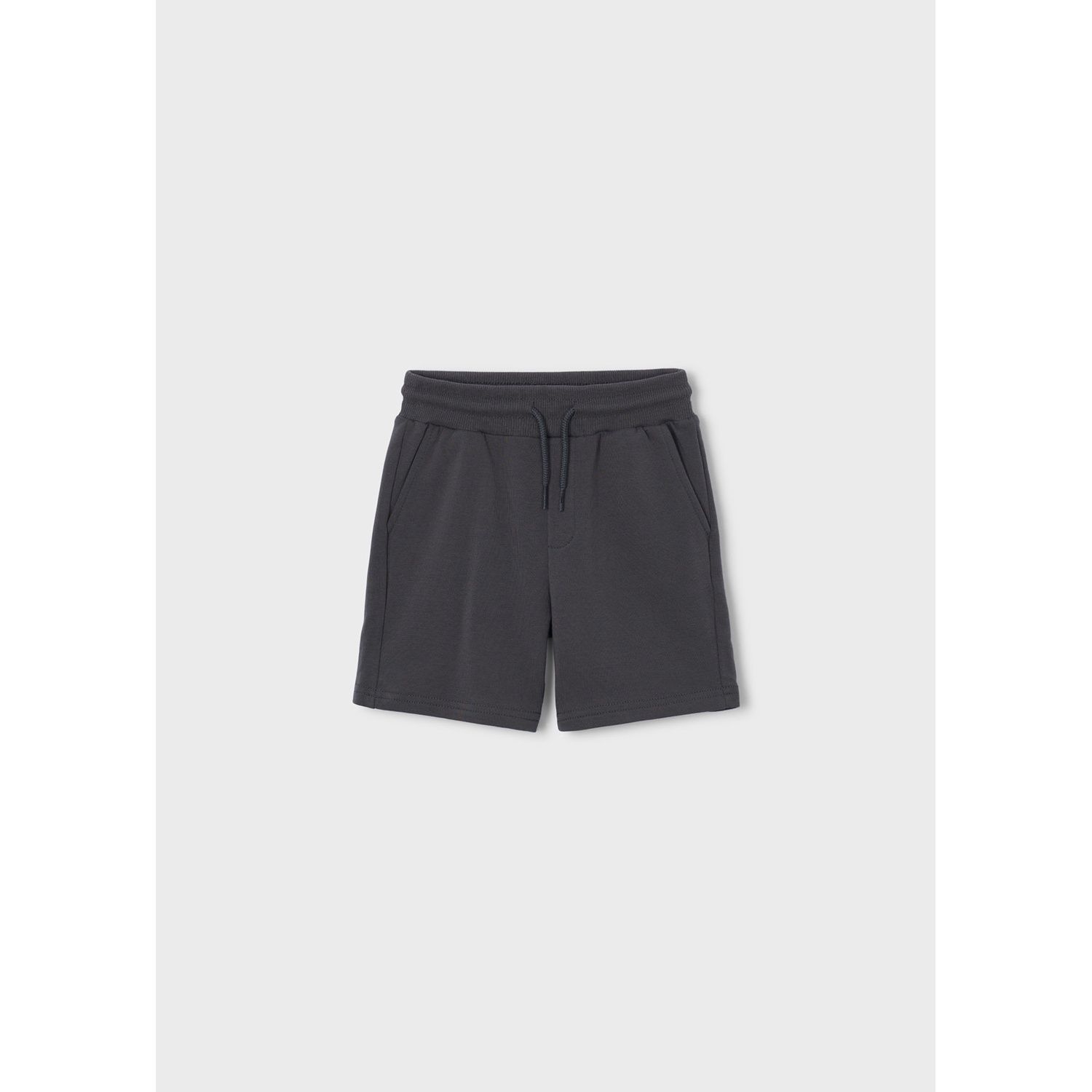 CHARCOAL GREY KNIT SHORT FLEECE / 611-091