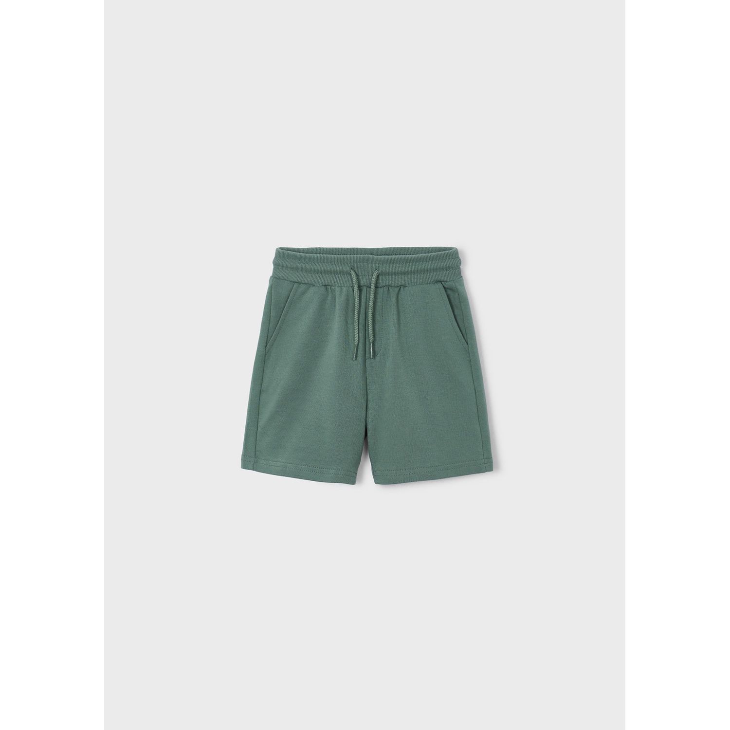 GREEN FLEECE SHORTS / 611-094