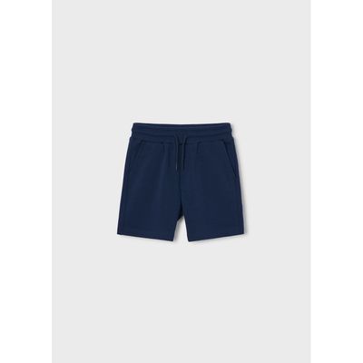 NAVY FLEECE SHORTS / 611-096