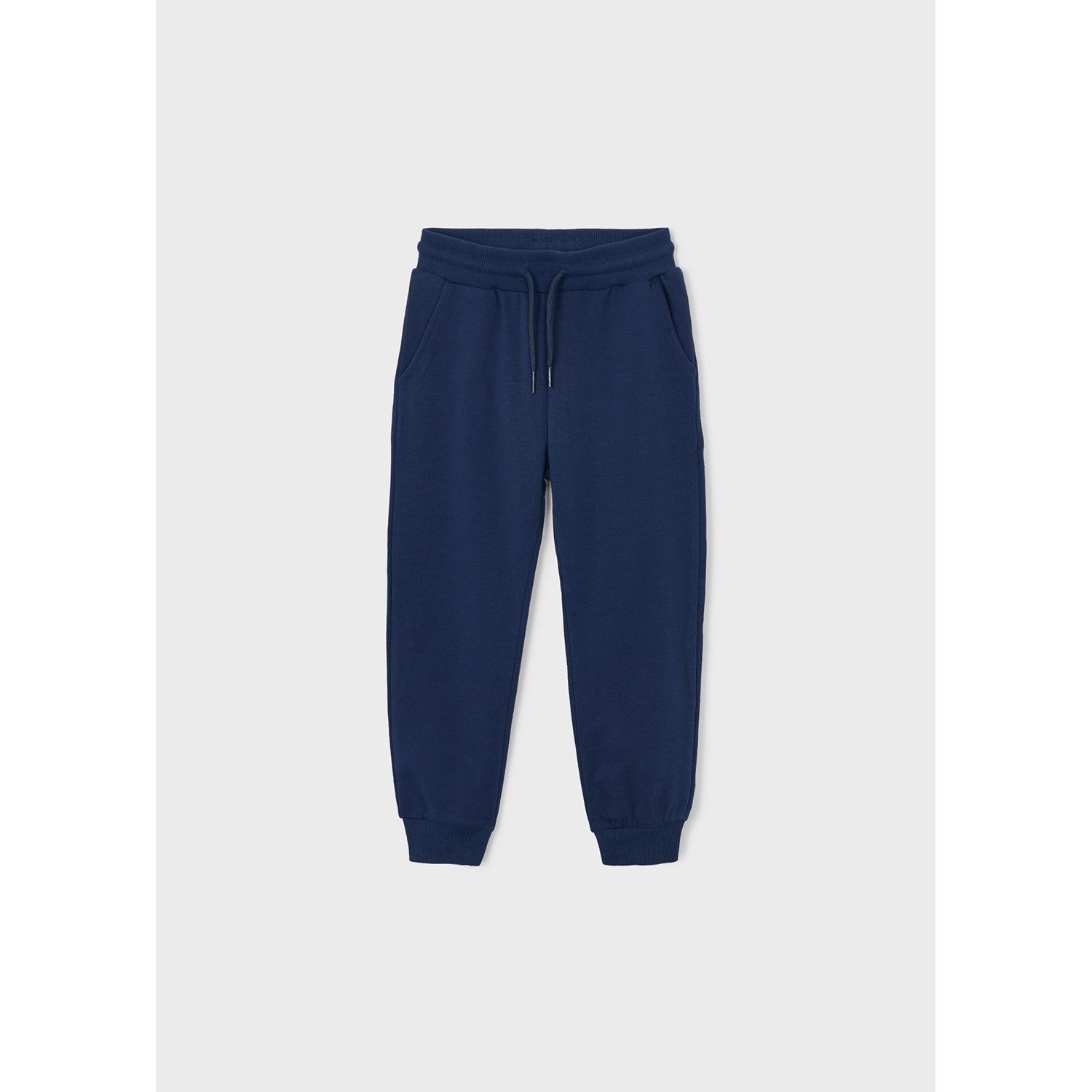 NAVY FLEECE PANT CUFFED / 742-017
