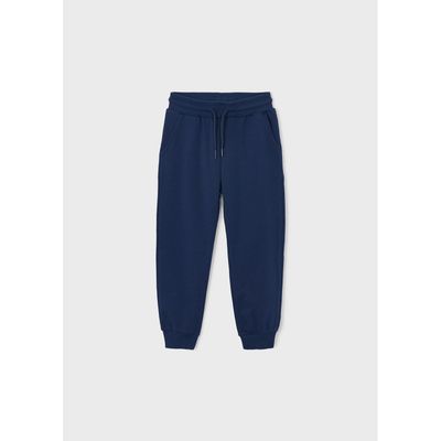 NAVY FLEECE PANT CUFFED / 742-017