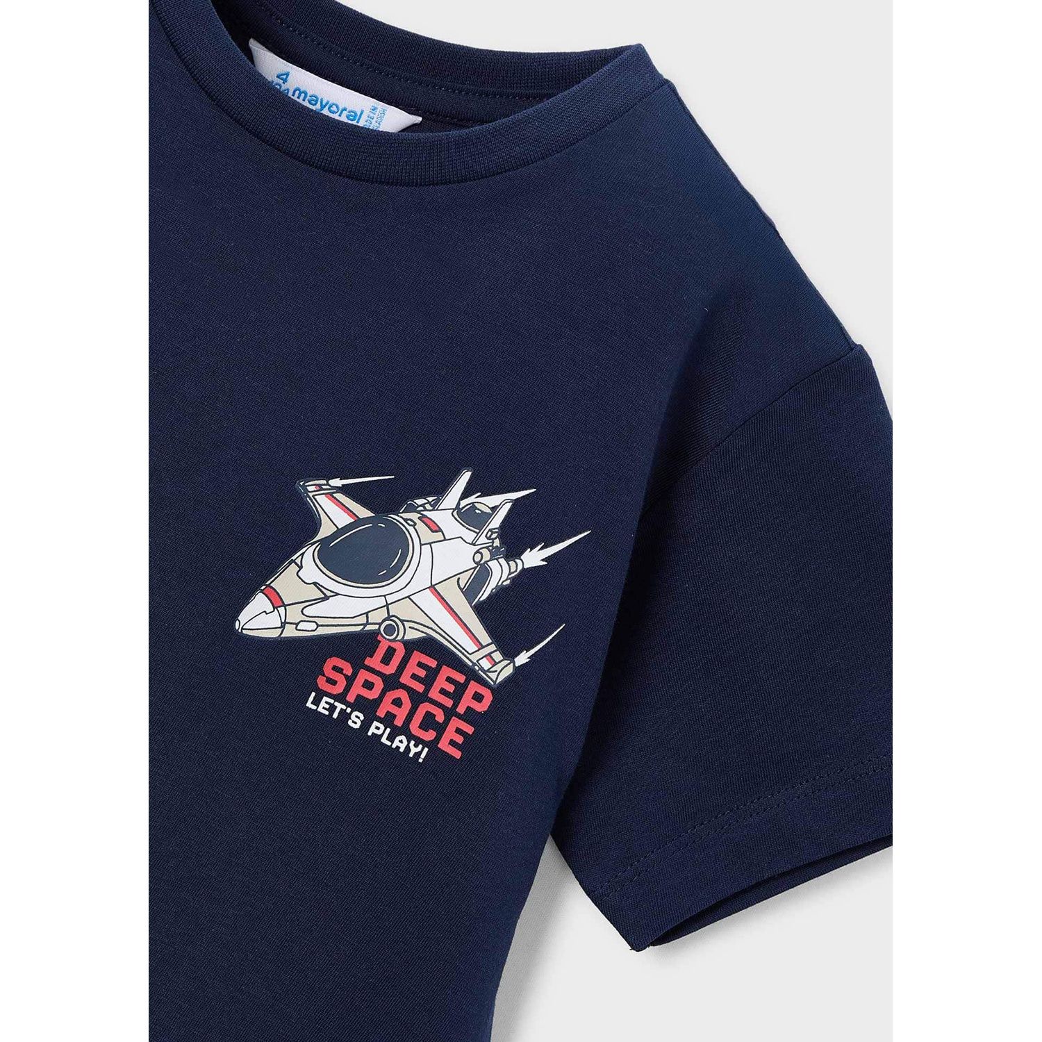 NAVY TSHIRT DEEP SPACE ROCKET SHORT SLEEVE / 3063-062